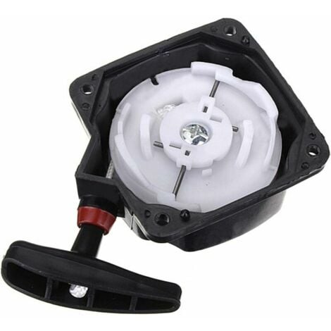 AYYQH Ersatz-Rückstoßstarter für Seilzugstarter, universeller Seilzugstarter, Rückstoßstarter, Freischneider, Freischneider, einteiliges Mini-Grubber-Set, schwarz, Fonepro