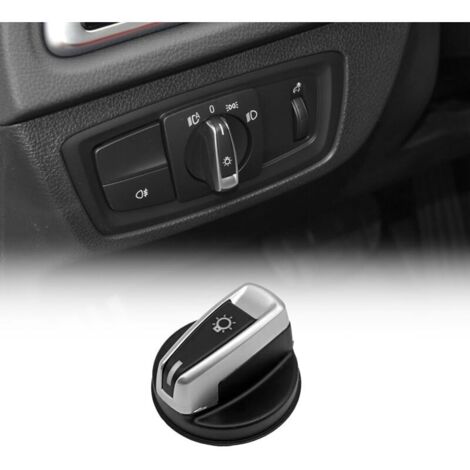 Ersatz-Scheinwerferschalterknopf für BMW 1er, 3er und X1 (E90, E91, E81, E82, E87, E88), ersetzt OE-Nr. 9169405, 61319169405 und 61316932794