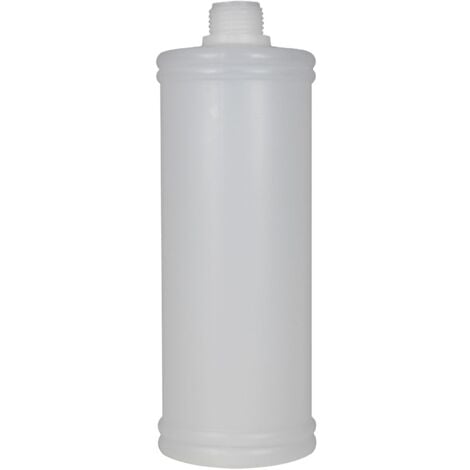 SOLIDO Ersatz Seifenspenderflasche passend zu Seifenspender Pumpkopf CA203, Kunststoff 400ml