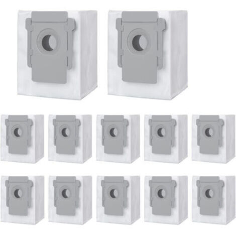 Ersatz-Staubsaugerbeutel für iRobot Roomba i7 i7+ E5 E6 E7 S9 S9+ - 12er Set, Kompatibles Zubehör für Saugroboter-AUTRES