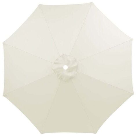 Ersatz-Überdachung für großen Terrassenschirm, 3 m, 8 Rippen, für Tisch im Freien, Aftermarket-Schirm für Hof, Garten, Strand, Pool, Deck (nur Überdachung)