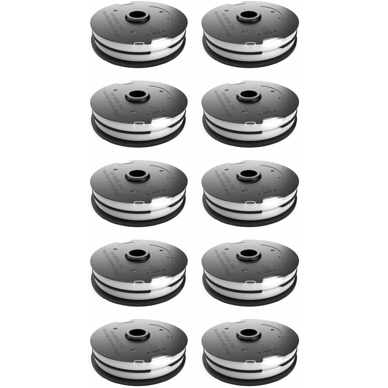 Bobine de fil de coupe 10 pour le coupe-gazon à batterie Parkside prta 20Li C3 IAN351753