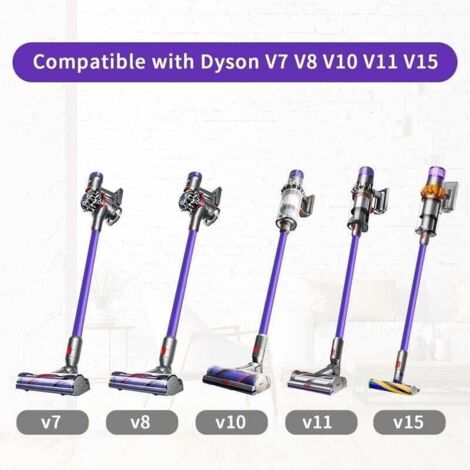 Ersatz-Verlängerungsrohr für Dyson v11 V15 V10 V7 V8 Akku-Staubsauger, Aluminium-Verlängerungsrohr (lila)