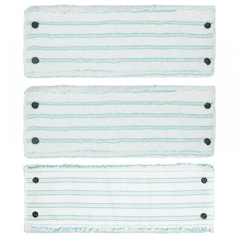 Ersatz-Wischpads, Mikrofaser-Wischpads für Leifheit Clean Twist M Micro Duo Mop Nachfüllköpfe Tuch 3 Stück