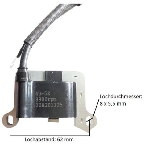 Ersatz Zündspule 40-5E für Motor-Erdbohrer uvm.