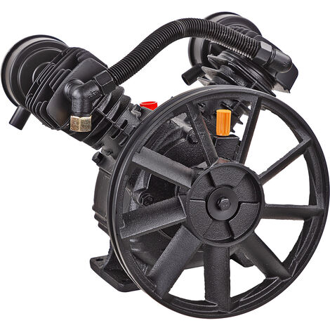 Ersatzaggregat Kompressor Aggregat V2-1500K für 50-100 Liter Kessel 2 Zylinder