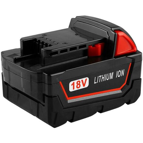 Ersatzakku für Milwaukee M18B5 18 V 5.0 Ah Akku Lithium-Ion Akkupack Batterie Ersatz für Milwaukee 48-11-1860, 48-11-1852, 48-11-1850, 48-11-1840, 48-11-1822