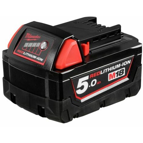 Ersatzakku MILWAUKEE M18B5 Li-Ion 5 Ah 4932430483