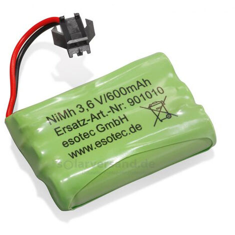 Ersatzakkupack 3,6V 600 mAh - 901010