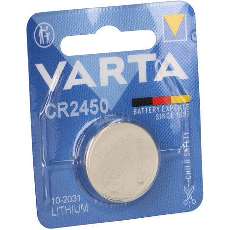 Ersatzbatterie ooono Verkehrsalarm Batterie 2x CR2450