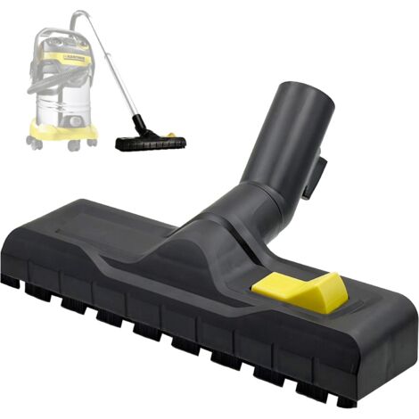 Ersatzbürstenkopf kompatibel mit Kärcher WD4, WD5, WD6 P, WD2 Plus, WD3S, WD3, SE4001, KWD 1-3, 2.863-000.0 Staubsaugerkopf, Bodenbürste Ø 35 mm