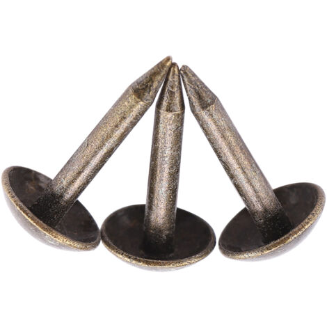Ersatzclips für Sofas und Holztüren – Robustes Eisen – 100 Stück (6 x 12 mm) – Befestigungsset für Holzdekoration
