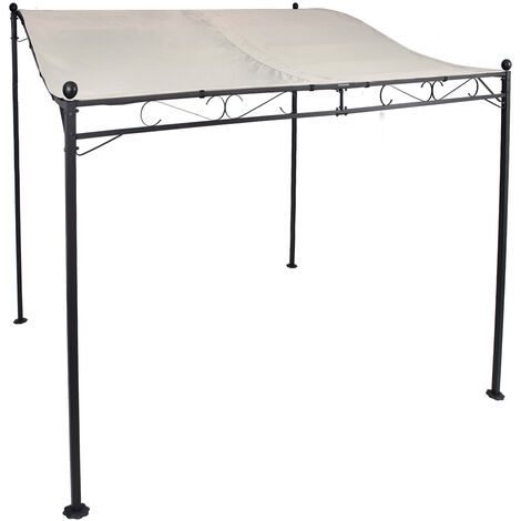Ersatzdach für Anbaupavillon 3m x 2,5m-DMC3642-beige-var