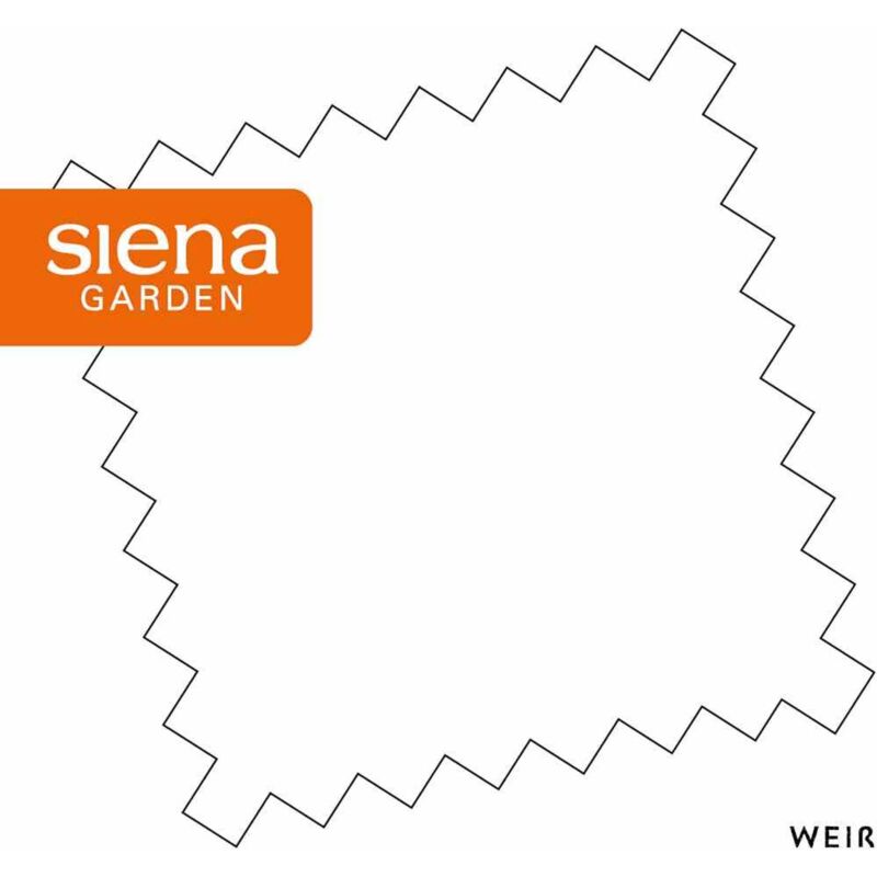 Siena Garden Dachbezug Weiß Zu Pavillon Berlino 4x4m, Bezug Aus Polyester, Pu-beschichtet, 250g/m² In Weiß