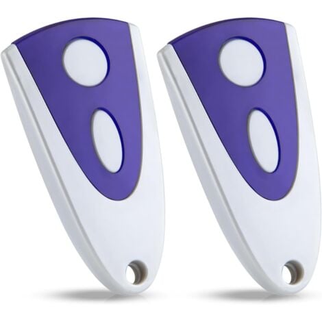 TIGREZY Ersatzfernbedienung für Novoferm Novotron 502 MAX43-2 512 MIX43-2 504 MAX43-4 Garagentoröffner, 2er-Pack