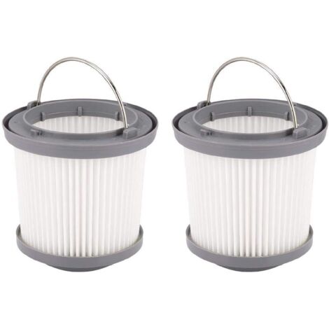Ersatzfilter, 2-teiliger Filterersatz für Black & Decker PV1210 V1020L/PD11420L Staubsauger