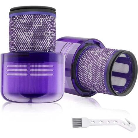 Ersatzfilter für Dyson V11, V15, SV14 und SV22, waschbare Chonphan-Ersatzfilter, kompatibel mit Absolute Animal Detect Cyclone Extra Total Clean Pro mit Reinigungsbürste – 2er-Pack