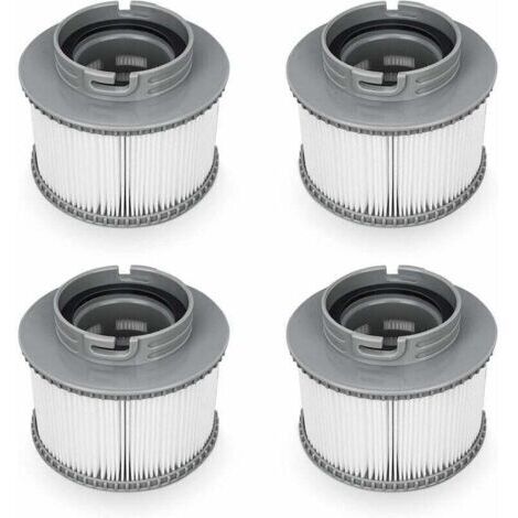 Ersatzfilter für MSPA FD2089, Kartuschenfilterpumpe für Warmwasserbereiter und Whirlpools, 4 Stück
