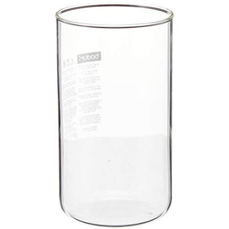 Ersatzglas ohne Ausguss für Kaffeebereiter, 1.0l