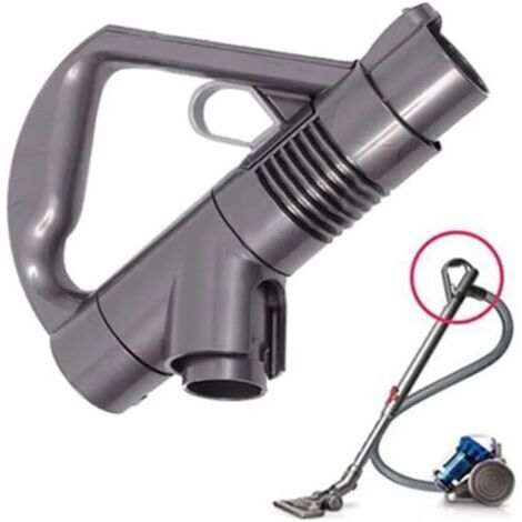 Ersatzgriff kompatibel mit Dyson Staubsaugern DC19 DC23 DC26 DC29 DC32 DC36 DC37 (grau/titan)