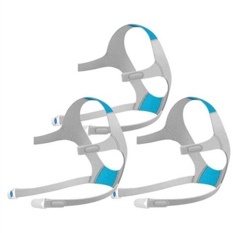 Ersatzhelm für Vollgesichtsmaske, 3er-Pack mit Zubehör: Riemen und Magnetclips