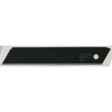 Ersatzklingen 25 mm schwarz beschichtet - 10er Pack