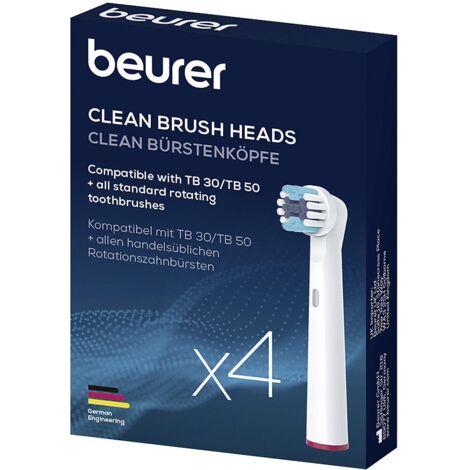 Ersatzköpfe für elektrische Zahnbürste Clean 4er Pack