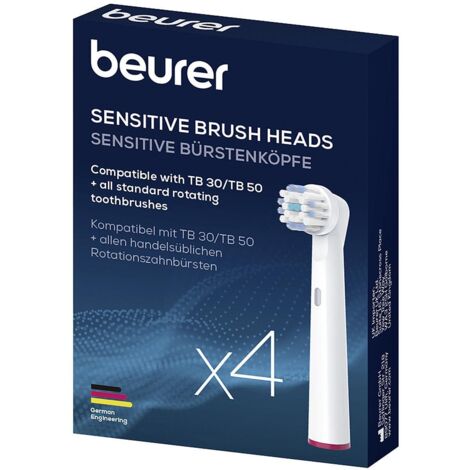 Ersatzköpfe für elektrische Zahnbürste Sensitive 4er Pack