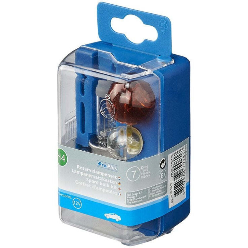 Mobilibrico Ersatzlampen Set H4 7 Teilig 21w Bernsteinfarben