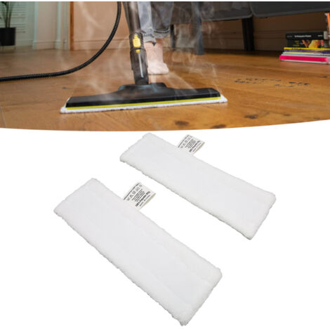 Ersatzpad für SC1-SC5 Bodendampfreiniger – Strapazierfähige Fasern – 33,5 x 10,5 cm – 2 Stück