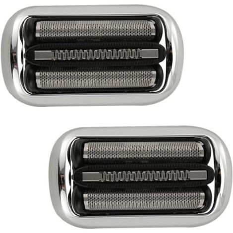 Ersatzscherkopf 32S mit Scherfolie und Klinge, kompatibel mit Braun Series 3 Rasierern (3000s, 3010s, 3040s, 3050cc, 3070cc, 3080s, 3090cc) (2 Stück 32S)