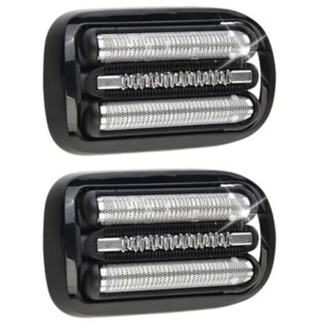 Ersatzscherkopf 53B für die Braun-Serie 5/6, kompatibel mit den Klingen 5020CS, 5018S, 5035S, 5049CS, 5050CS, 6020S, 6040CS, 6075CC, 6072CC und 6090CC, 2er-Pack