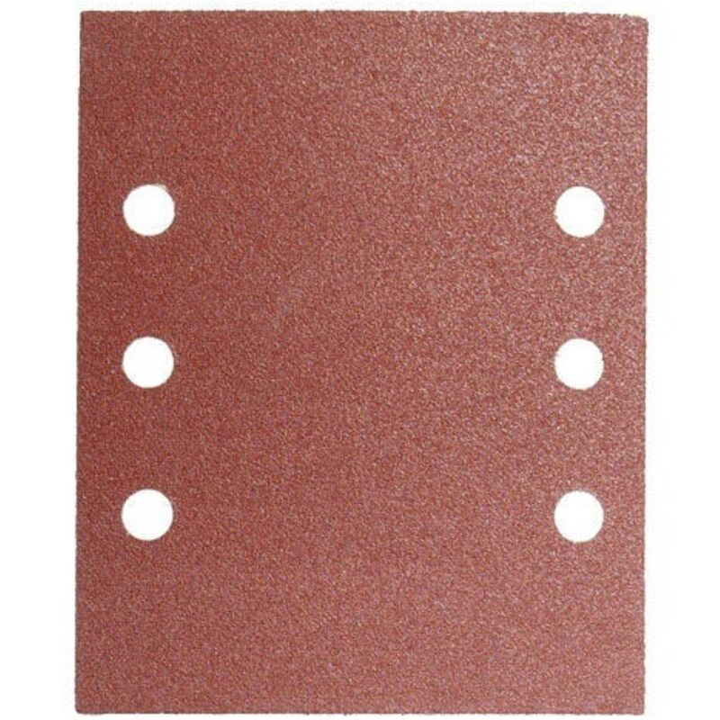 Image of Ersatz-Schleifpapier mit Klettverschluss 114x140 mm. Mit Löchern Körnung 40 (10 Stück)