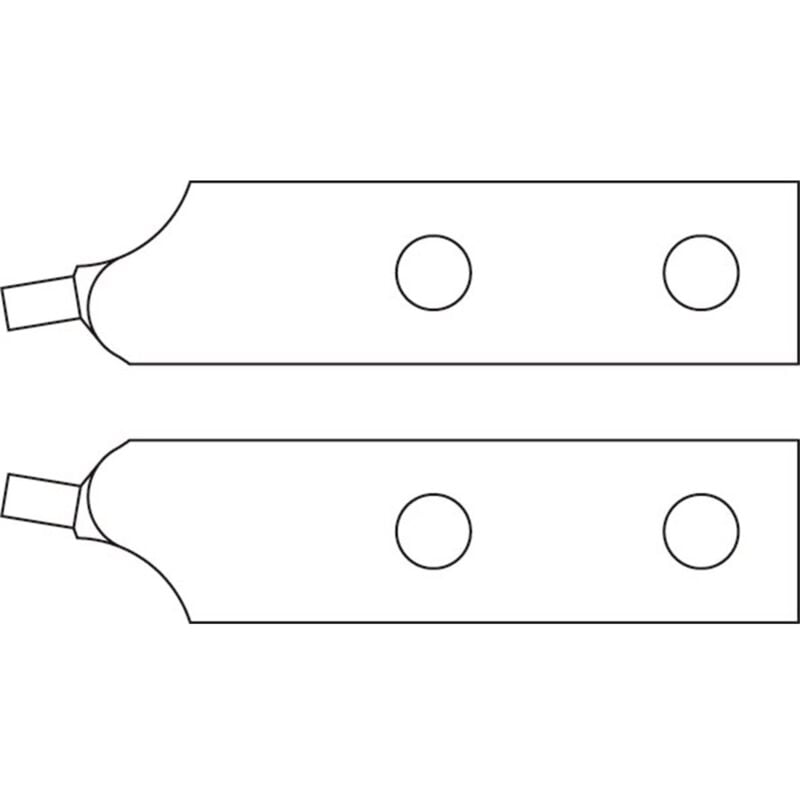 Image of Gedore E-8000 J 41 EL Ersatzspitzen, Paar t, d 3,2 mm