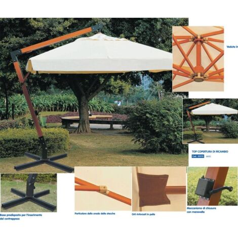 Ersatzstahlkabel für Maxima 3x4 Regenschirm - I Giardini Del Re