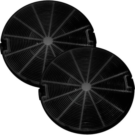 Ersatzteil - 2er Set Kohlefilter KITFC155 CR490 - - FABER, SMEG, BEKO, AIRLUX, ZANUSSI, FAURE, ELECTROLUX, FRANKE, AEG, PROGRESS, ZANKER, WHIRLPOOL, ROBLIN, FALCON