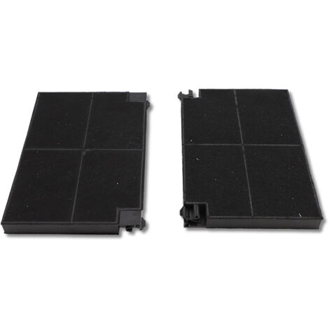 Ersatzteil - 2er Set Kohlefilter ROBLIN 5403002 23cm x 15cm -  - INDESIT, ROBLIN, ZANUSSI, DE DIETRICH, ARISTON HOTPOINT, PROGRESS, AEG, ELECTROLUX, BRANDT, JUNO, ZANKER