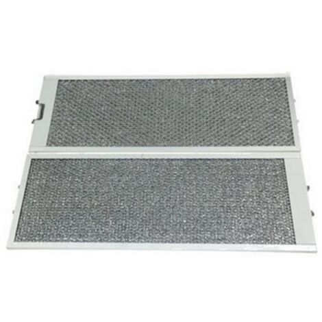 Ersatzteil - 2er Set Metallfettfilter, original -  - BOSCH, SIEMENS, NEFF, CONSTRUCTA