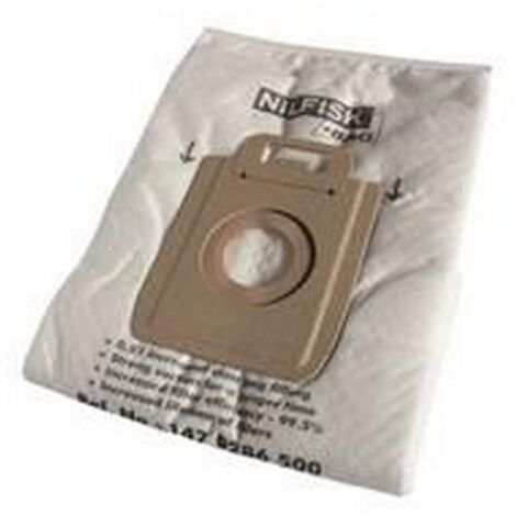 Ersatzteil - 4 Hygiene-Taschen + Pre-Filter EXTREME/KING Original - - NILFISK, PROGRESS, MOULINEX