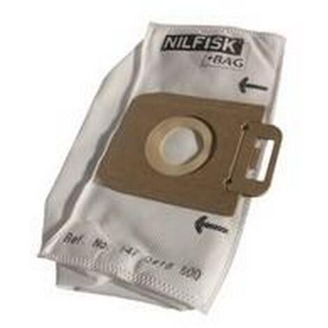 Ersatzteil - 4er Pack Staubsaugerbeutel + Vorfilter POWER -  - NILFISK, PHILIPS
