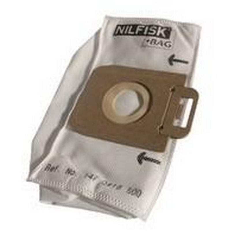 Ersatzteil - 4er Pack Staubsaugerbeutel + Vorfilter power - Nilfisk philips
