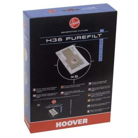 Ersatzteil - 5er Pack Staubsaugerbeutel H36 DISCOVERY OCTOPUS -  - HOOVER
