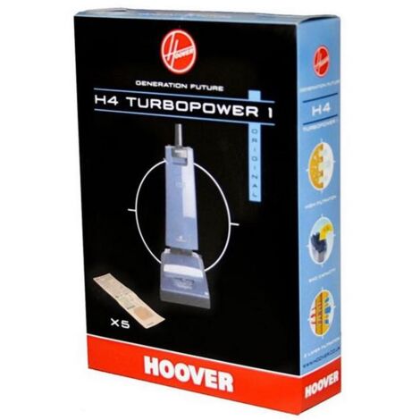 Ersatzteil - 5er Pack Staubsaugerbeutel H4 TURBOPOWER1 -  - HOOVER