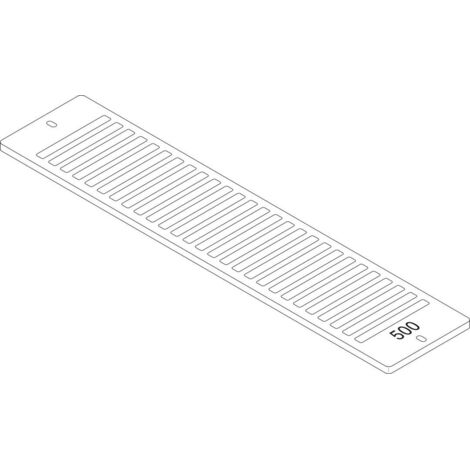 Ersatzteil 87183403050 Aufsteckgitter 20/22-500 RAL9016 everp von BOSCH - 87183403050
