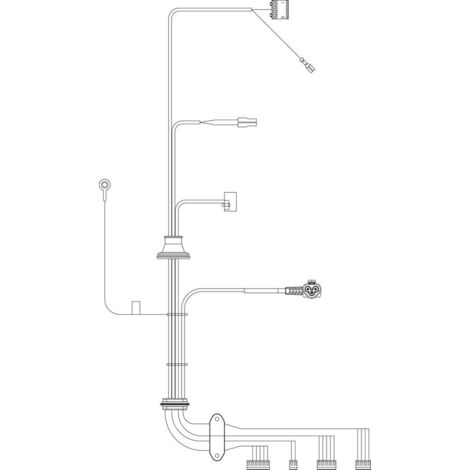 Ersatzteil 87186492530 Kabelbaum von BOSCH - 87186492530