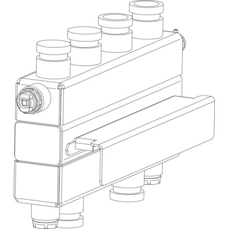 Ersatzteil 87186653200 Verteiler Weiche von BOSCH - 87186653200