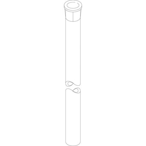 Ersatzteil 8735100007 Einlaufrohr 850mm von BOSCH - 8735100007