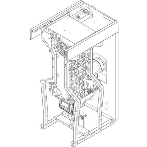 Ersatzteil 8738804593 Kesselblock CLA-1 4Gld (l) everp von BOSCH - 8738804593