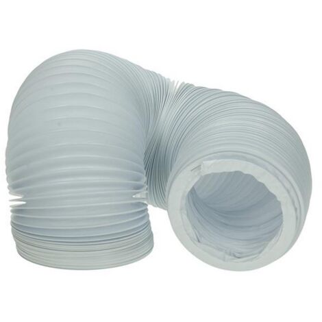 Ersatzteil - Abluftkanal aus PVC Länge 2 m Durchm. 102 mm - - FAGOR, FAR, BRANDT, WHIRLPOOL, NOMAGATIC, ASTERIE, AYA, BEKO, BLOMBERG, RADIOLA, LADEN, OCEAN, NOGAMATIC, LISTO, THOMSON, VEDETTE, SCHOLT