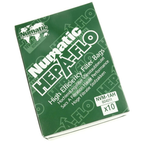 Ersatzteil - Box mit 10 HEPA FLO 6 Liter-Beuteln -  - NUMATIC